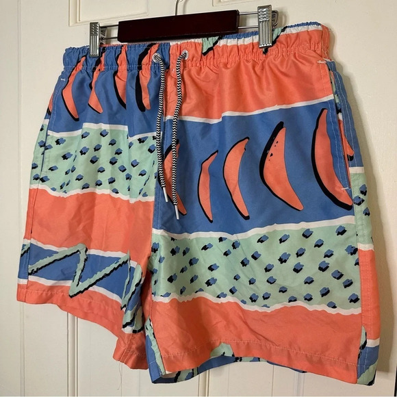 BOARDIES Fresh Prince Geo Pastels Mesh Quick Dry Swim Trunks Board Shorts XL - Picture 2 of 6